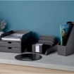 Picture of OSCO BLACK LEATHER MEMO PAD HOLDER